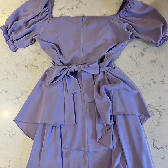 Lilac Spring Mini Dress - Picture 2 of 2